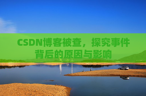 CSDN博客被查,探究事件背后的原因与影响