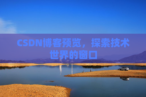CSDN博客预览，探索技术世界的窗口